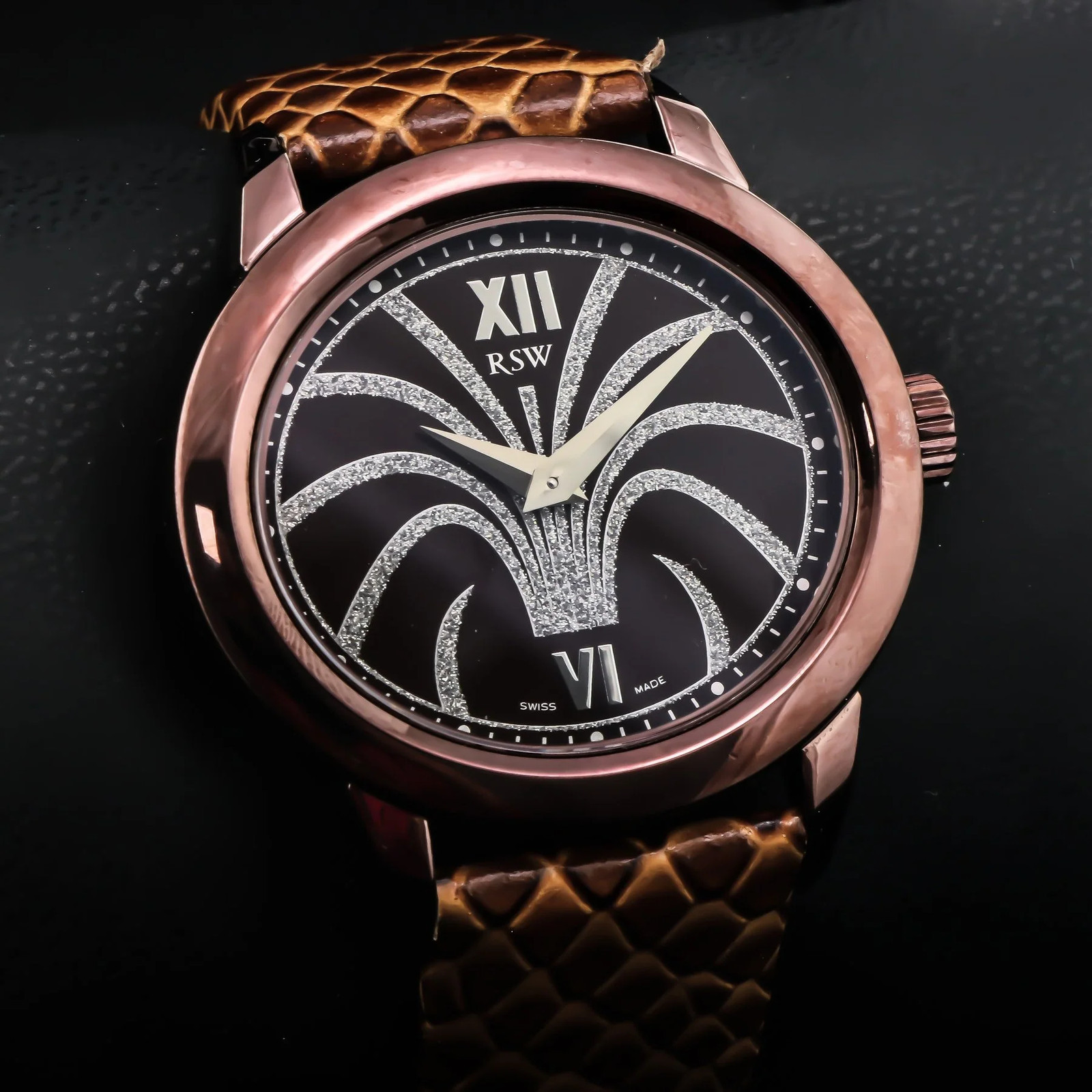 RSW – Swiss Watch – RSW9141-CL-4 Swiss made Quartz 46.75 mm RSW9141 Brown