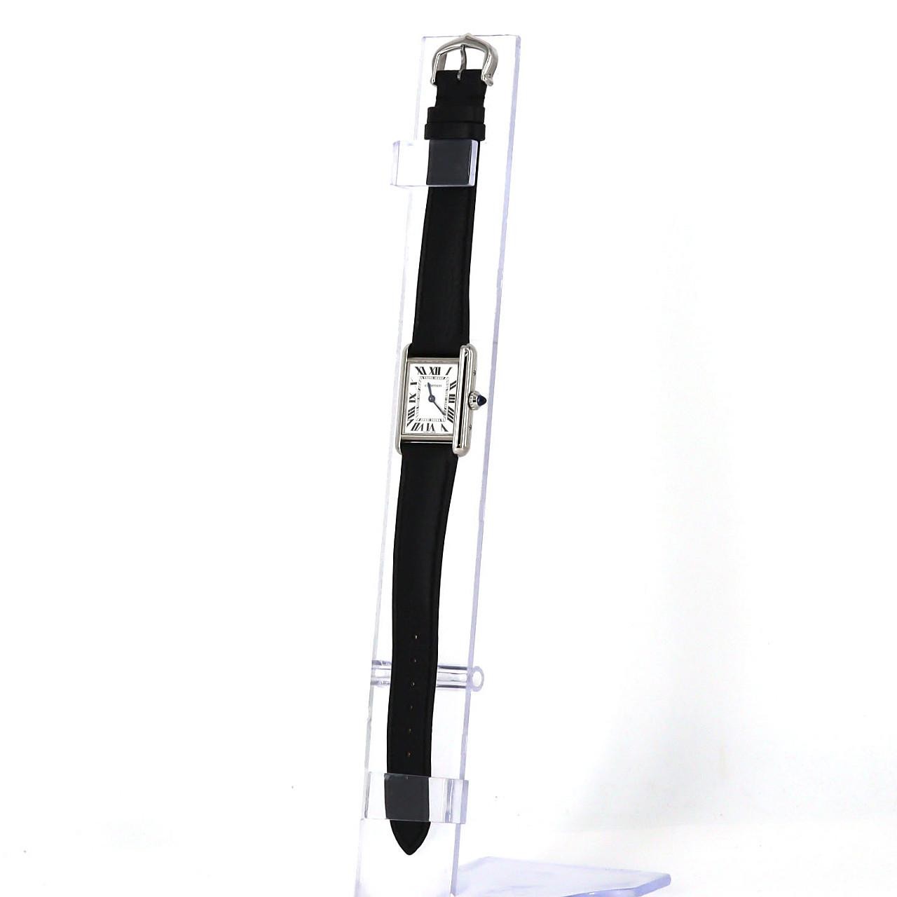 Authentic Cartier Tank Must SM WSTA0110 Stainless Steel Quartz #230-000-602-4672