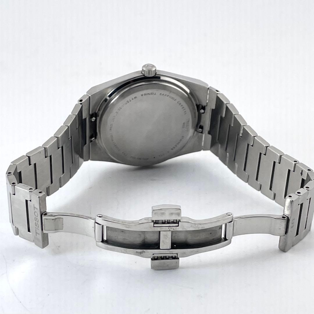 Tissot PRX Date Quartz Watch T137410A 40mm Navy Dial Men’s