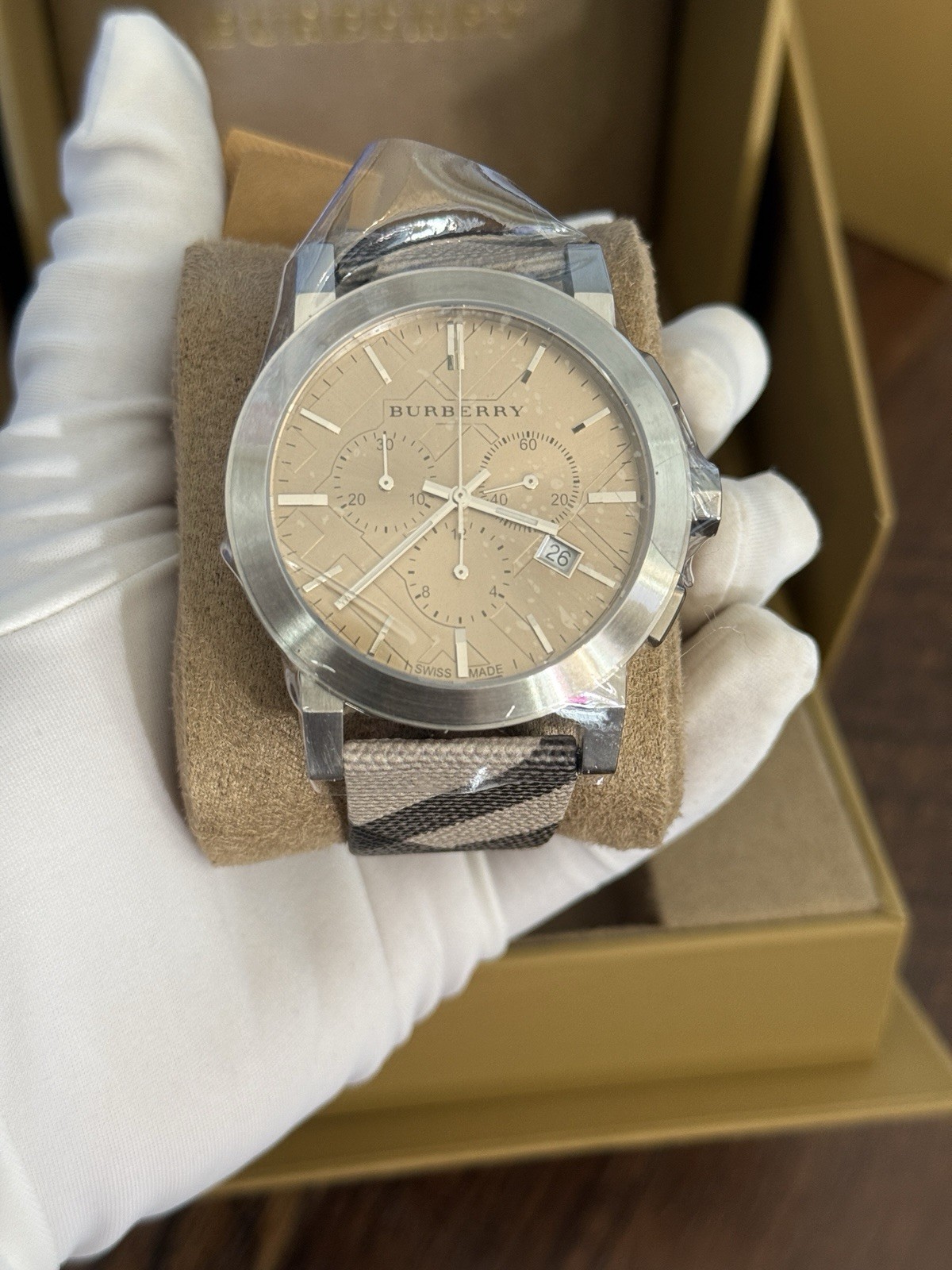 Burberry BU9358 Nova 42 mm Stainless Steel Chronograph Men’s Watch