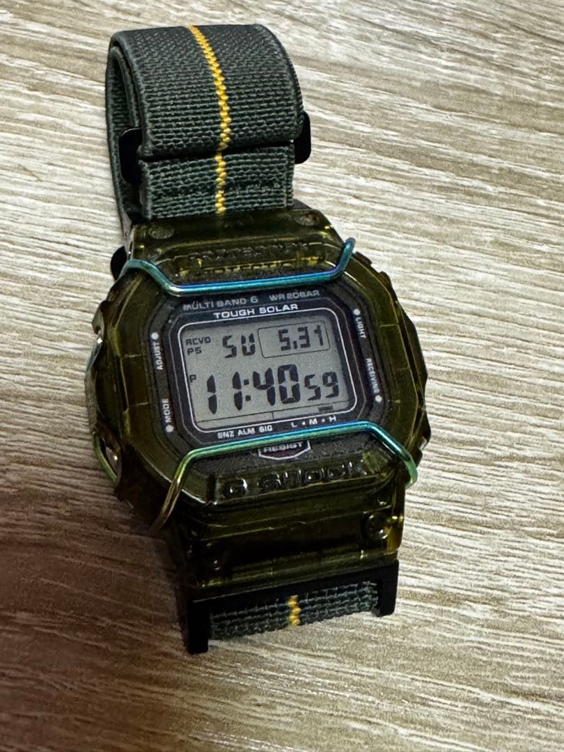 CASIO G-SHOCK GW-5000 Casio G Shock Screw-Back