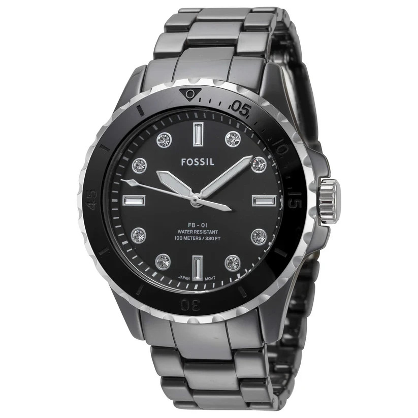 Fossil WATCH FB-01 Quartz Black Dial Women’s LUXURY + NEW