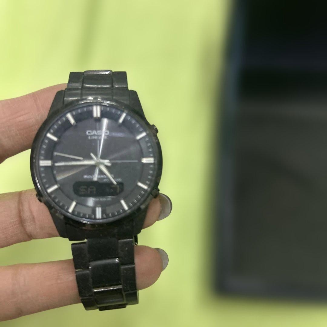 Casio Lineage LCW-M170 Watch, Excellent Condition, Solar Powered, Black Di【USED】