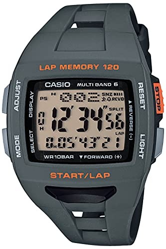 Casio STW-1000-8JH Men’s Gray Stainless Steel Analog Digital Watch Collection