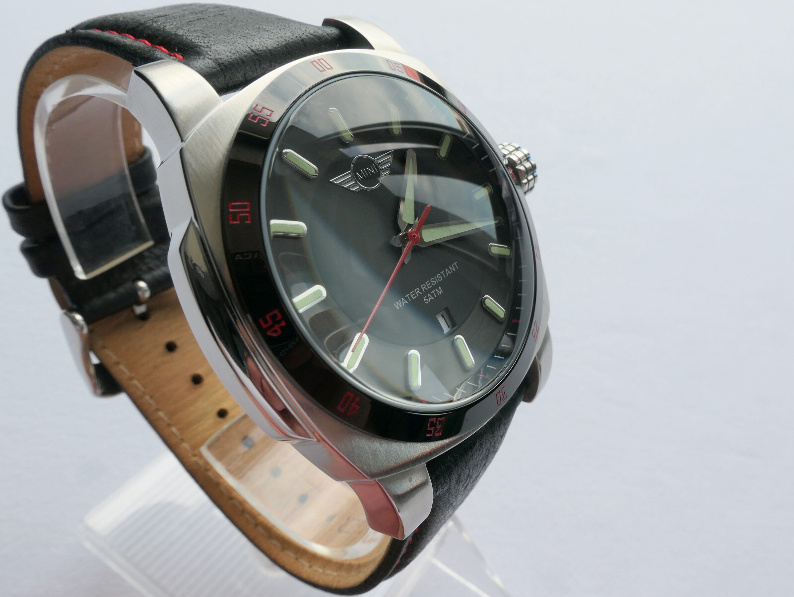 MINI John Cooper Works S JCW Rally Racing Car Accessory Sport Chilli Red Watch