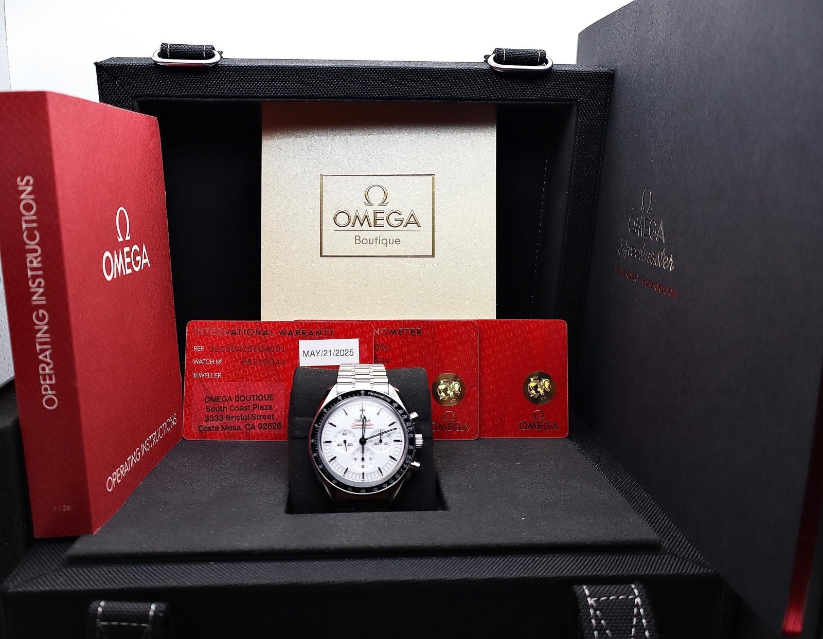 OMEGA Speedmaster Moonwatch Professional 310.30.42.50.04.001 2025