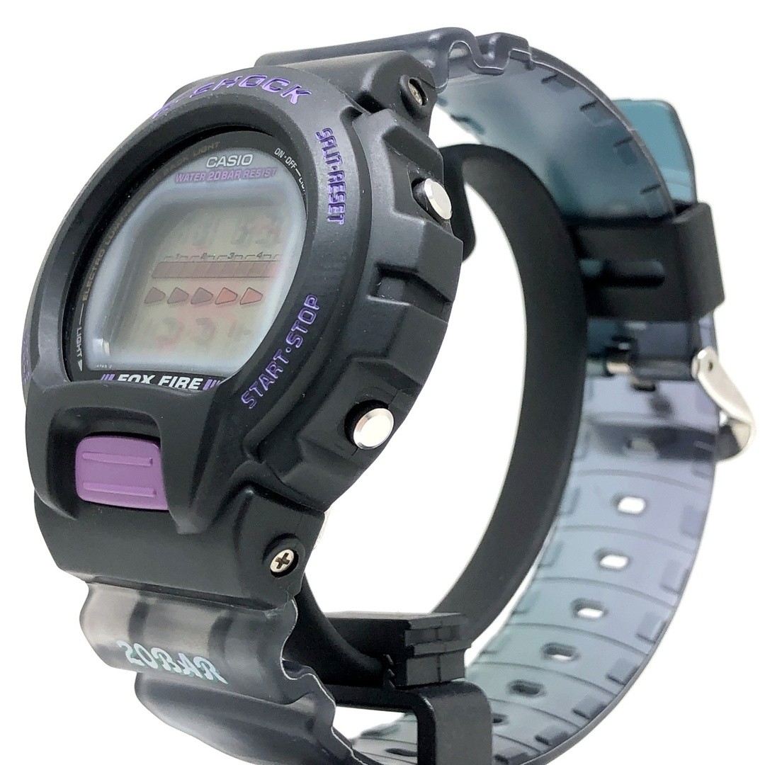 G-Shock DW 6620 6 FOXFIRE SCORPION Purple Skeleton Released in November 1994