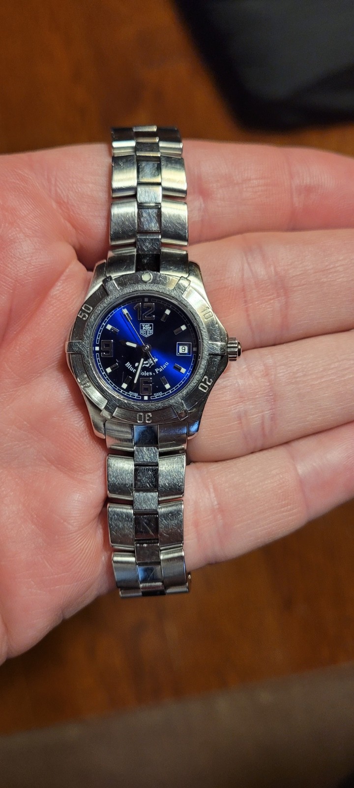 Tag Heuer WN1316.BA0333 Womens 2000 Series Professional Quartz Watch Blue Silver