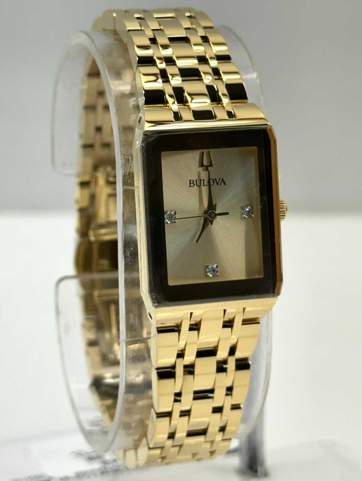 Bulova Stainless Steel Modern BUL Ladies Watch 97P140 #195