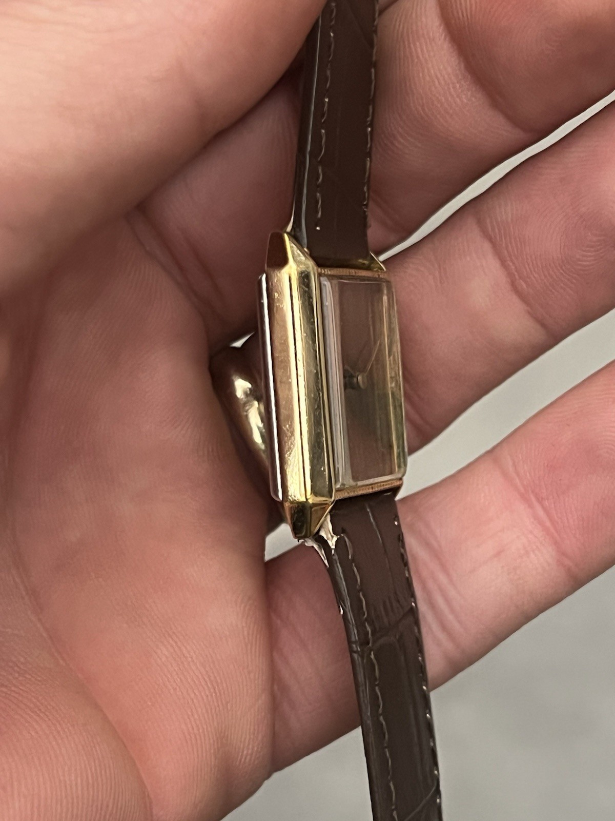Vintage Breil Okay 22 mm Manual Chocolate Dial