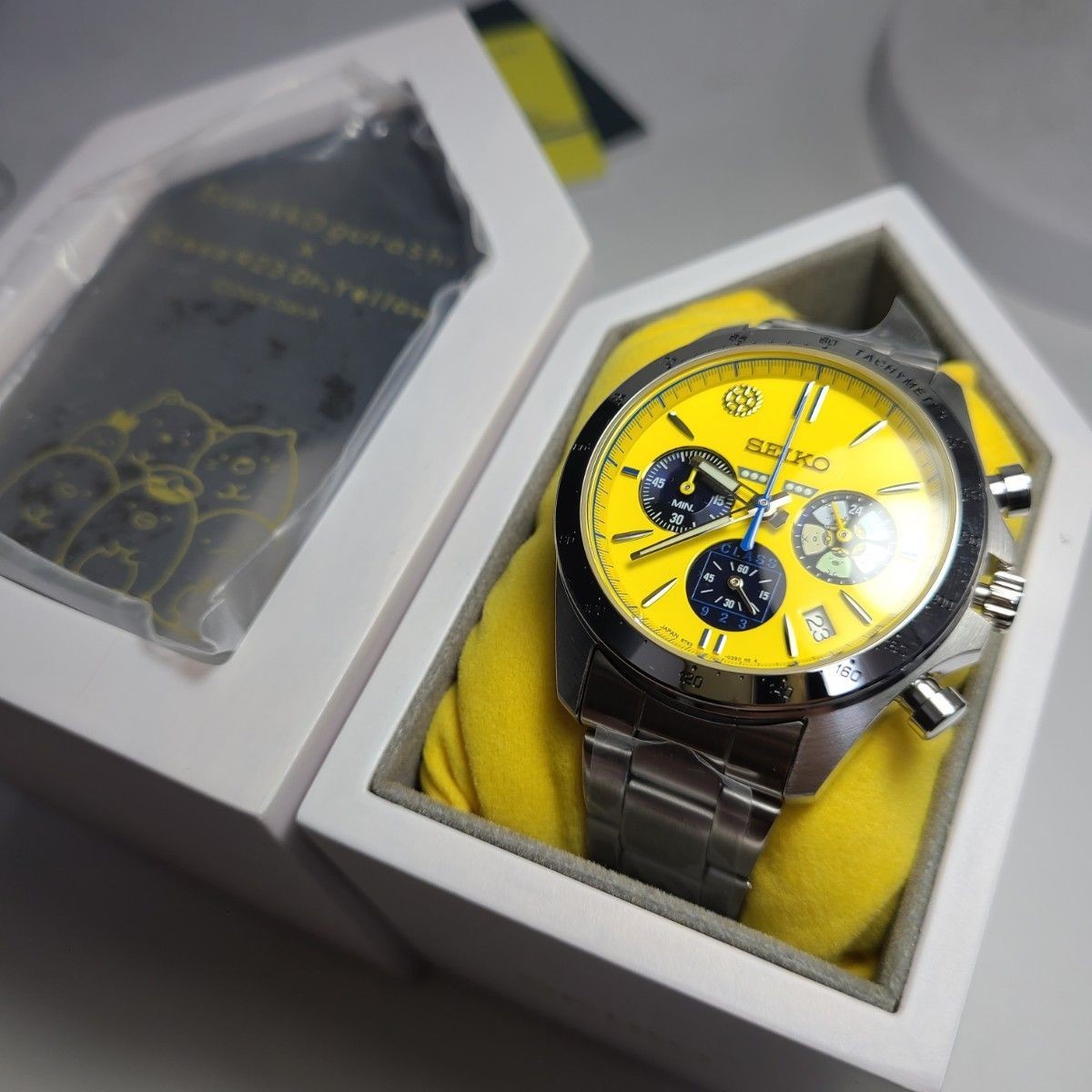Seiko 8T63 03N0 Doctor Yellow Sumikko Gurashi Collaboration Limited of 5,000