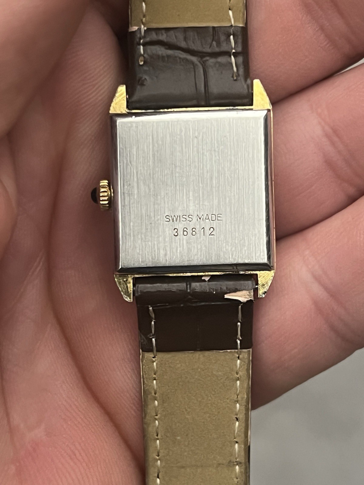 Vintage Breil Okay 22 mm Manual Chocolate Dial
