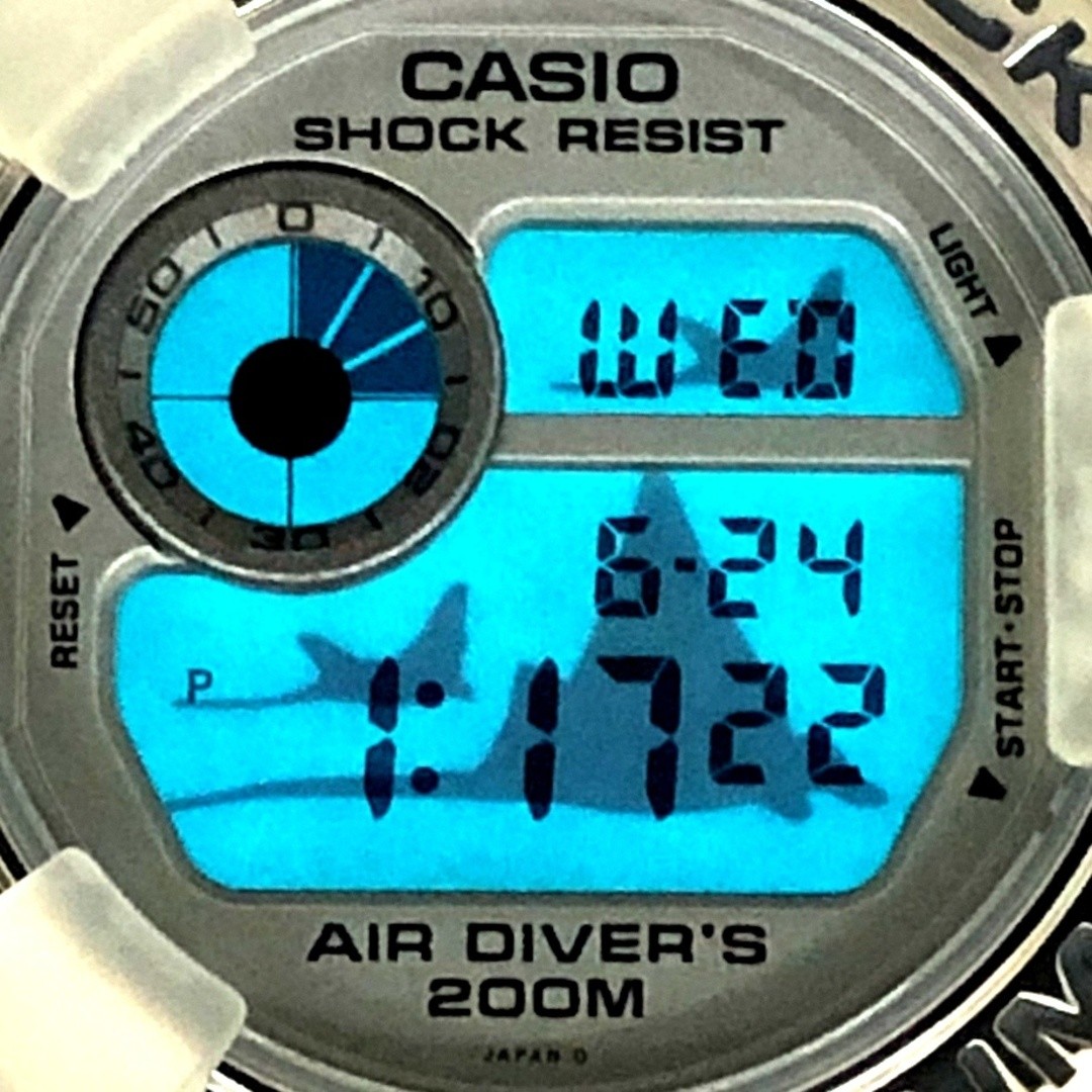 G-Shock DW 8201WC 8T FROGMAN WCCS Frogman Titanium Skeleton Black Logo Triple Ma