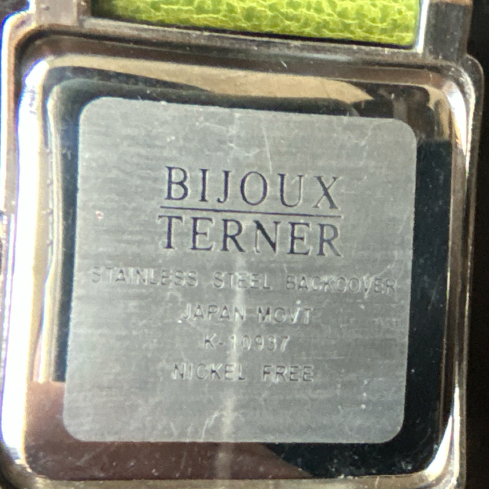 Bijoux Terner Square Quartz