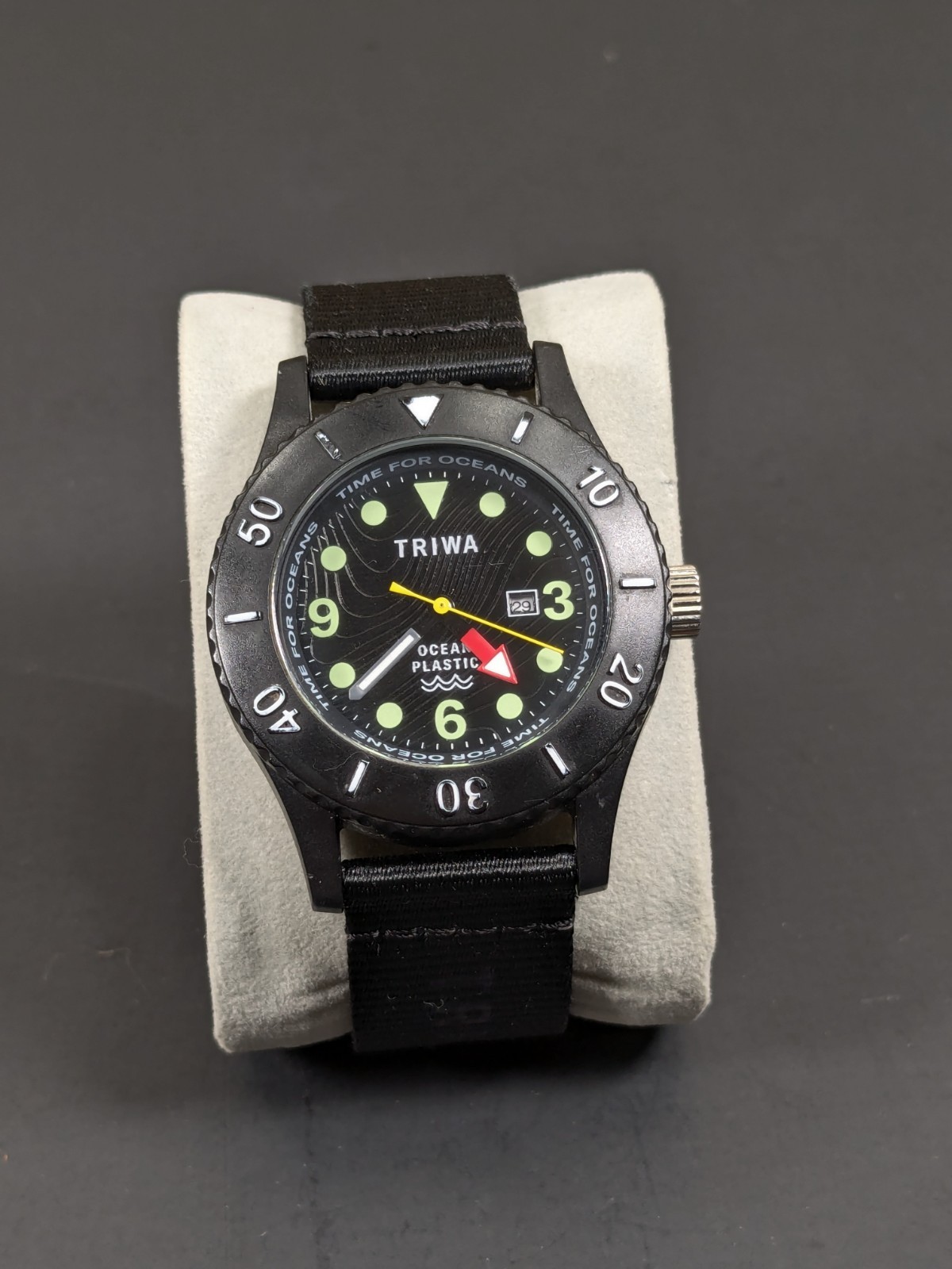 Triwa Sub Ocean Deep Sea Recycled Ocean Plastic 40mm Quartz Watch