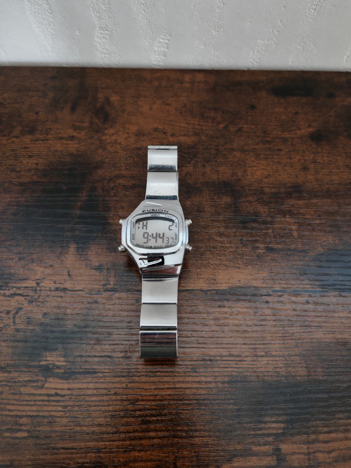 Vintage Lorus Fusion Seiko Y717-4A00 Digital Watch 90s – 100 M – Rare
