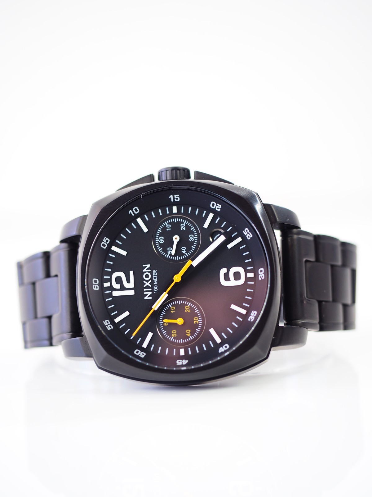 Nixon The Charger Chrono SS Watch All Black
