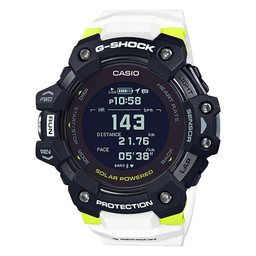 CASIO G-SHOCK G-SQUAD GBD-H1000-1A7JR Step Tracker Bluetooth New