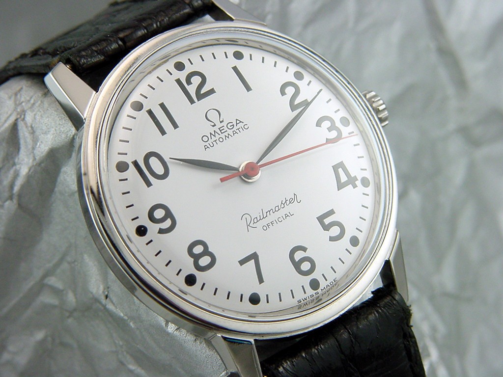 Omega Vintage Railmaster Official Stainless Automatic