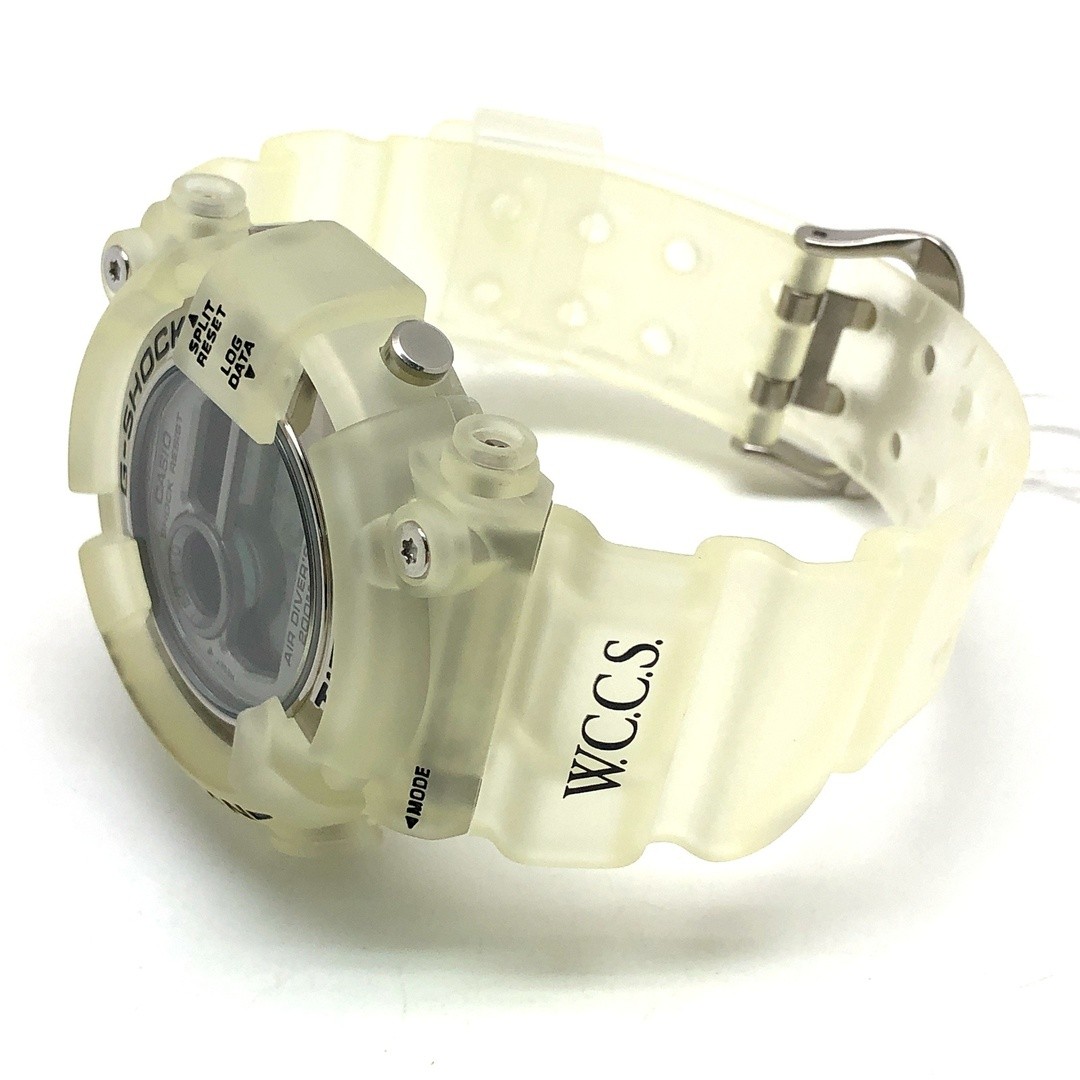 G-Shock DW 8201WC 8T FROGMAN WCCS Frogman Titanium Skeleton Black Logo Triple Ma