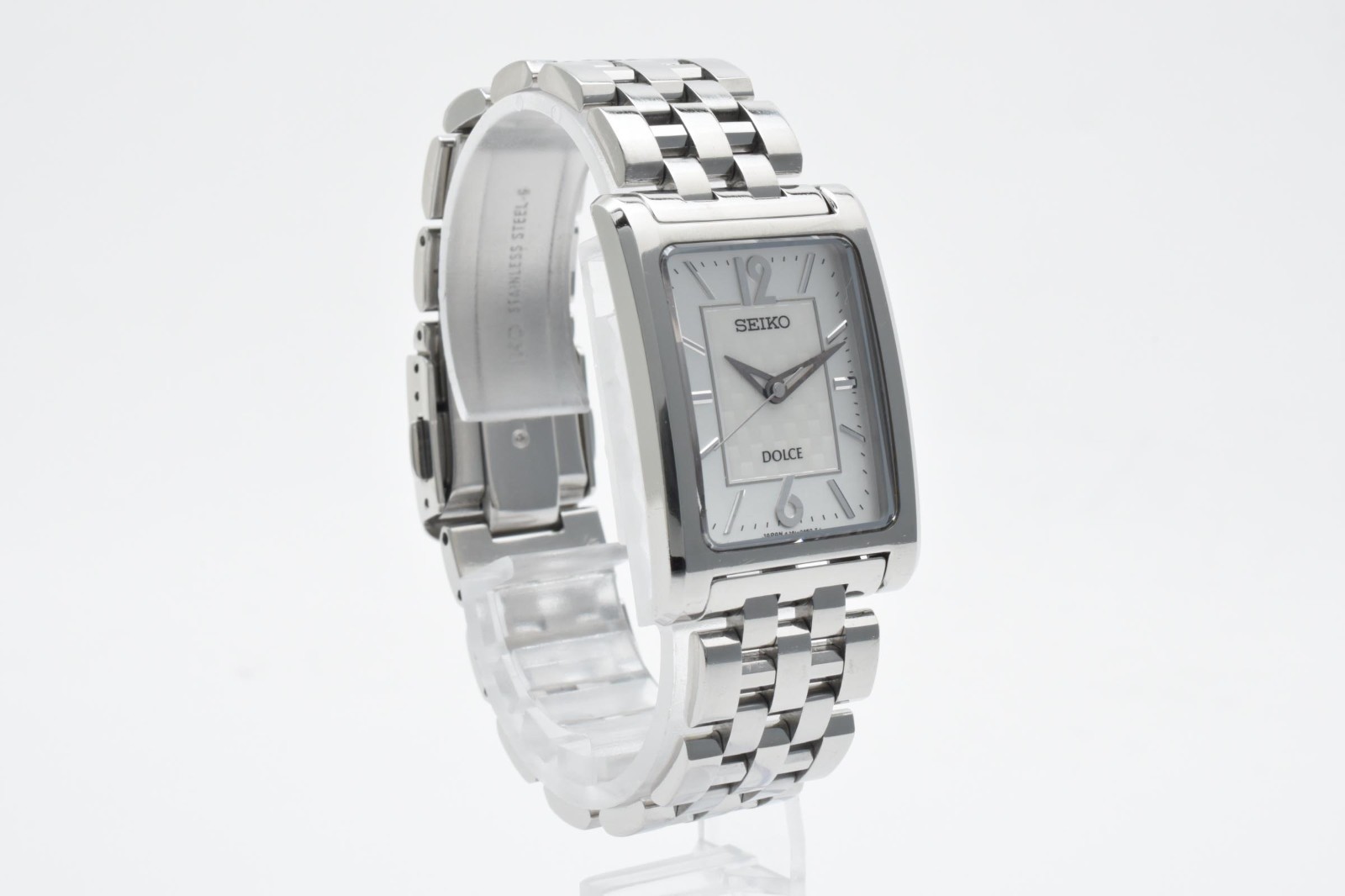 [NEAR MINT] SEIKO Dolce 4J40-0AC0 Silver Men’s Watch Quartz From JAPAN