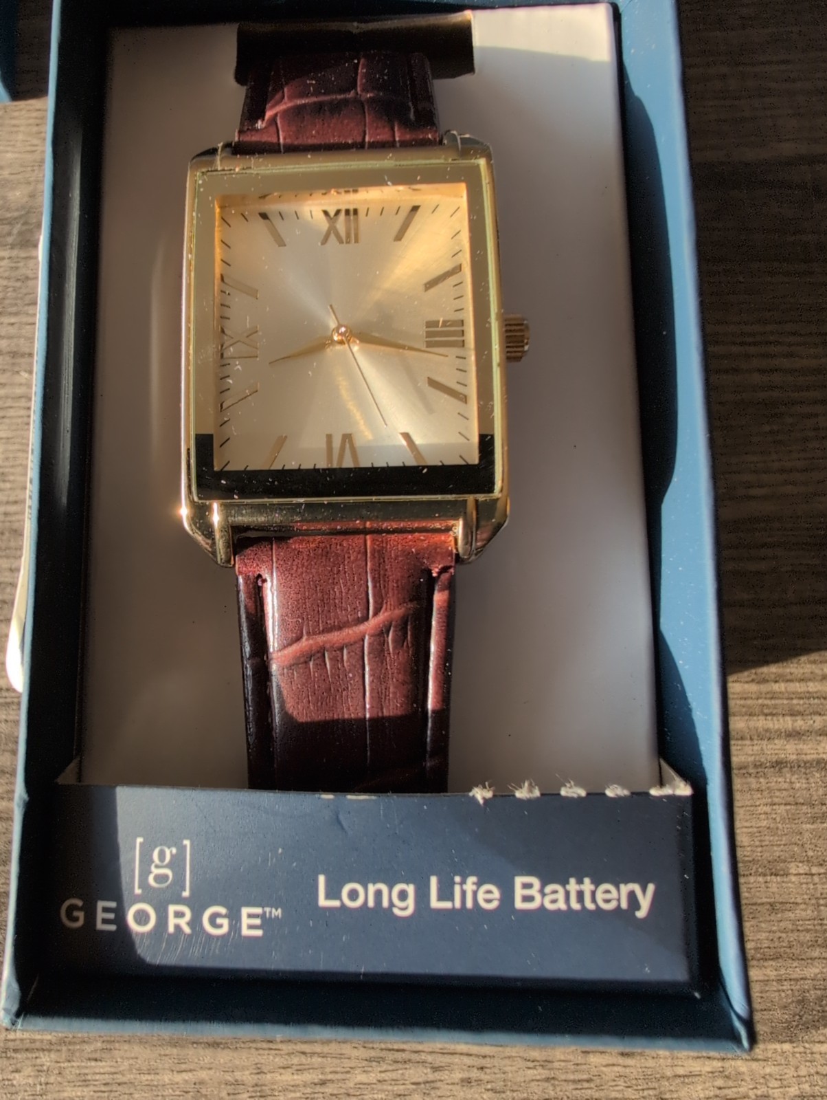 A Lot of 7 GEORGE Men’s Watches New In Boxes some need batteries