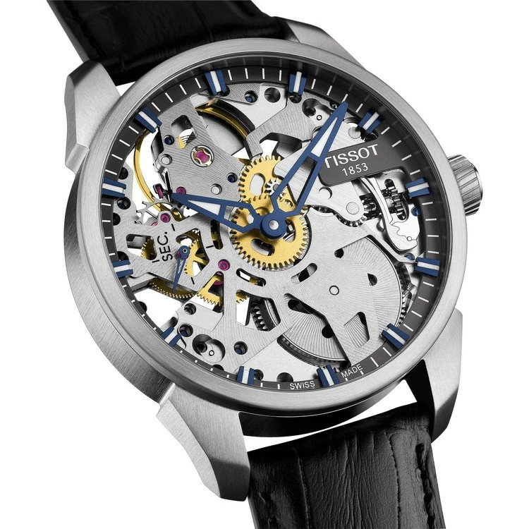 New TISSOT T-Complication T070.405.16.411.00 Silver Unisex Watch in Box JPN
