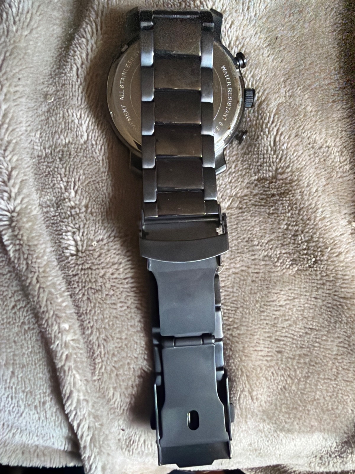 MVMT Men’s Gunmetal-Tone Chronograph Stainless Steel Bracelet Watch