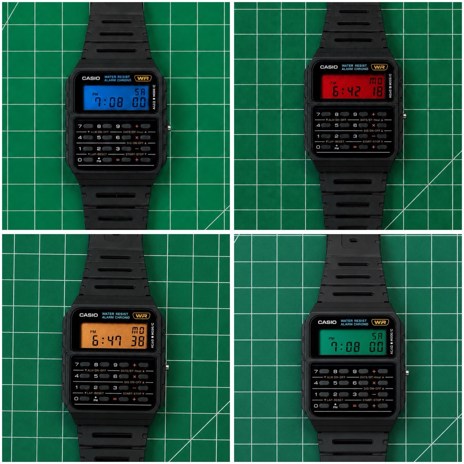 Custom Casio CA-53W Calculator Watch | Choose Your Color