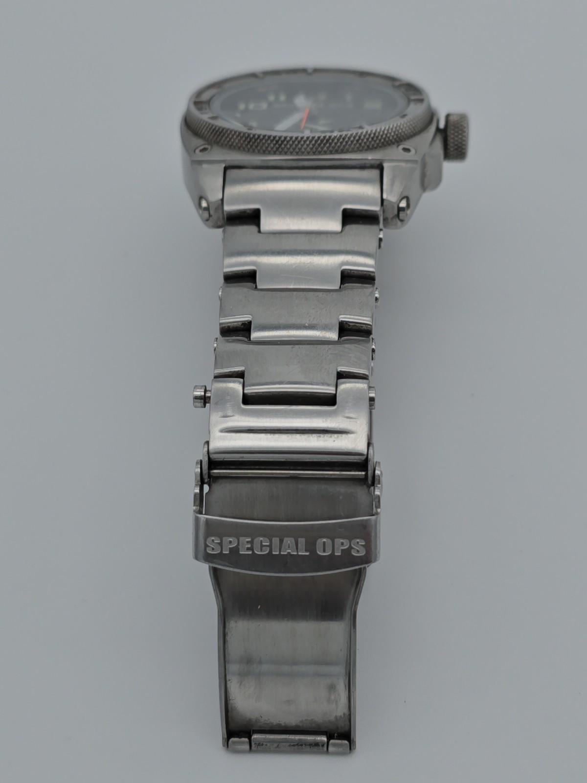 MTM Special OPS Silver Fox Titanium Watch induction charger (less than 20 made)