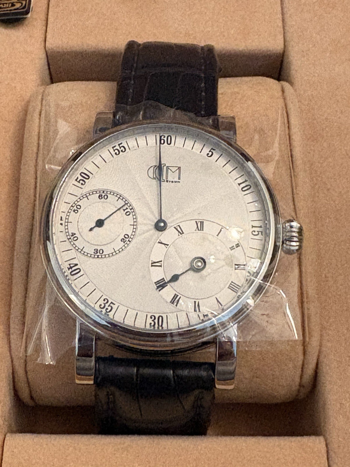 Unusual CCM Braun Regulator watch limited 25/121