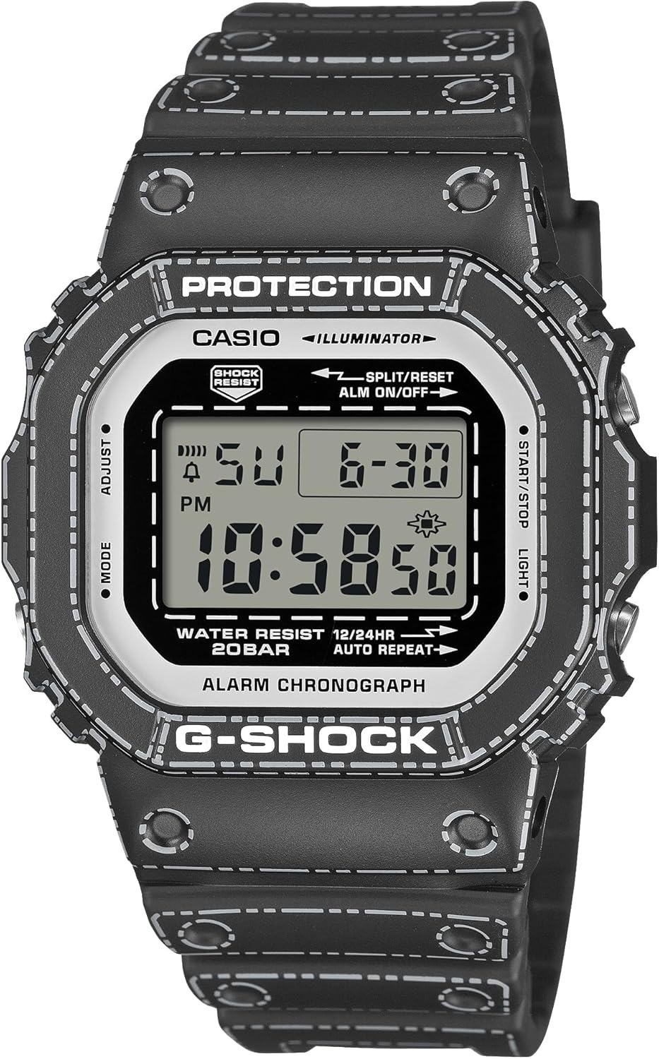 Casio G-Shock DW-5600RGM-1JR Square Gold Metallic Black Digital Watch New JDM