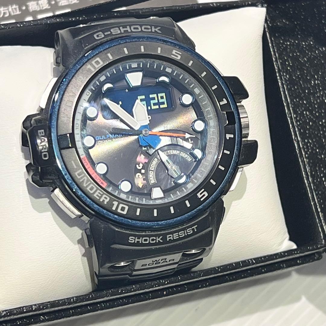 CASIO G-SHOCK GWN-Q1000A-1AJF GULFMASTER Quad Sensor Watch Mint