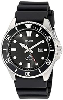 Casio Dive Watch MDV-106-1AV Black Men’s Sports Diver From Japan