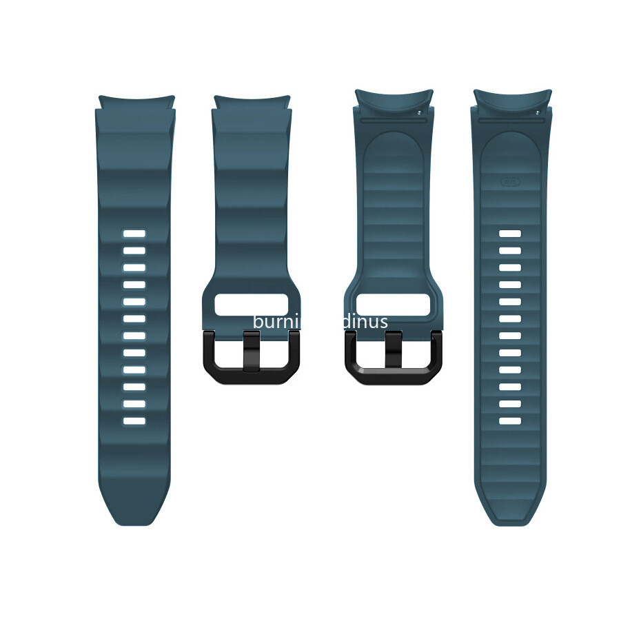 Samsung Rugged Silicone Watch Band Strap for Galaxy Watch 4 5 6 40/44/43/47mm