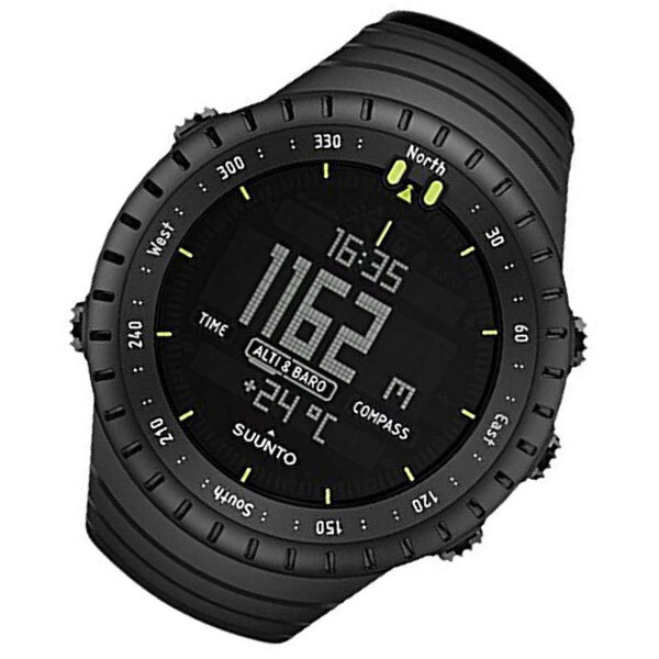 SUUNTO Core All Black SS014279010 Military Men’s Outdoor Sports Watch – New