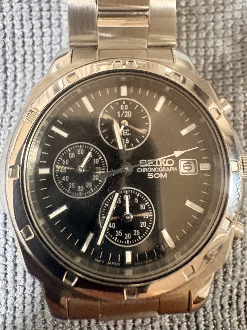 SEIKO Chronograph 7T92 0CA0 Men’s Wristwatch Condition