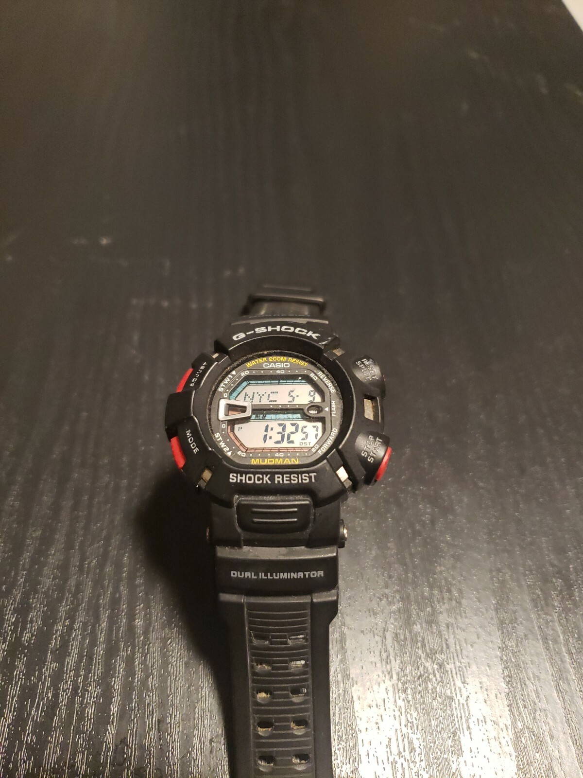 Casio G Shock Mudman G90001v Black