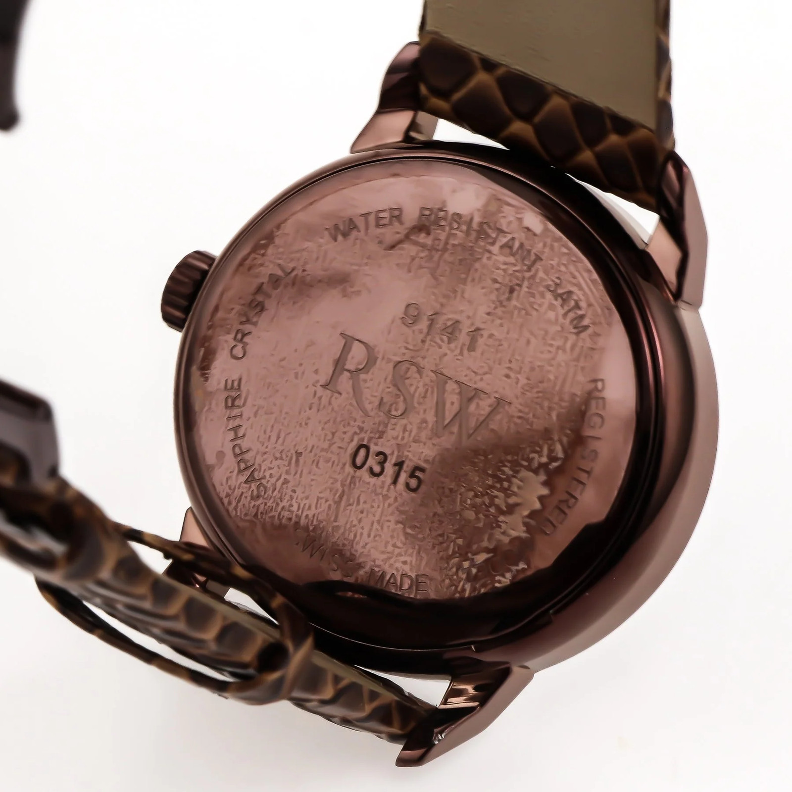 RSW – Swiss Watch – RSW9141-CL-4 Swiss made Quartz 46.75 mm RSW9141 Brown