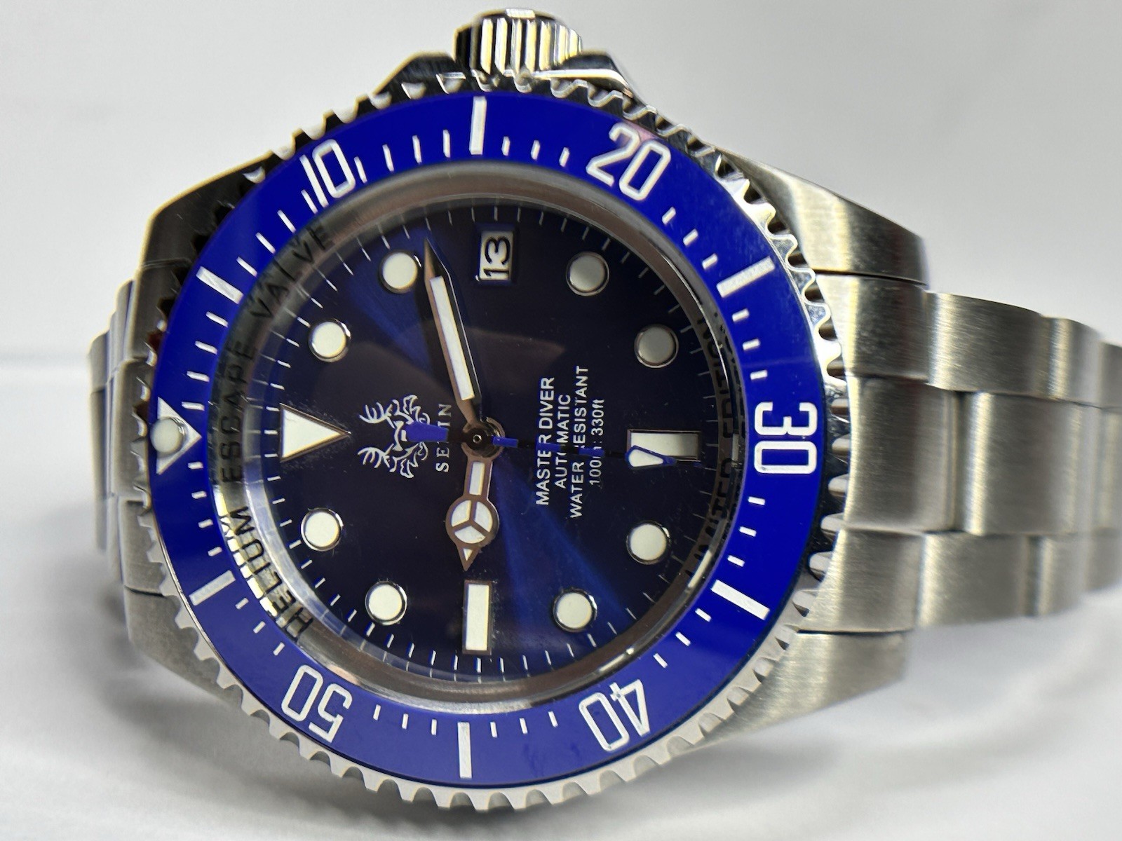 Sevin Blue “Master Diver H.E.” Limited Edition Automatic Watch
