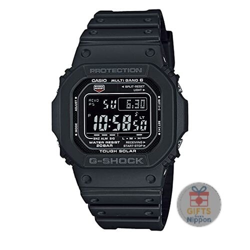 Casio G-SHOCK GW-M5610U-1BJF Solar Radio-Controlled Black Resin Watch New