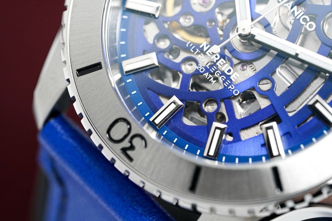 Venezianico Nereide UltraLeggero Skeleton Blue 3921502 Automatic 316L Men Watch