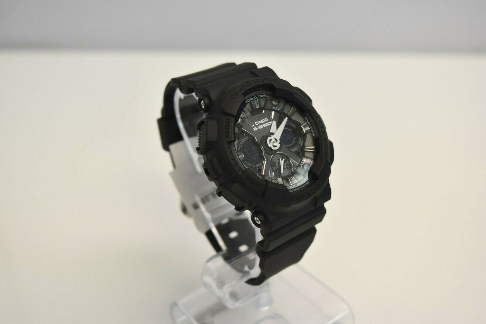 New Casio Women’s G-Shock Black Multifunction GMAS120MF-1A $130 Watch