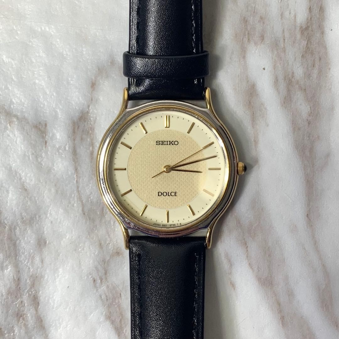 SEIKO Vintage 5E31-6D60 DOLCE Quartz SEIKO 5 Wristwatch