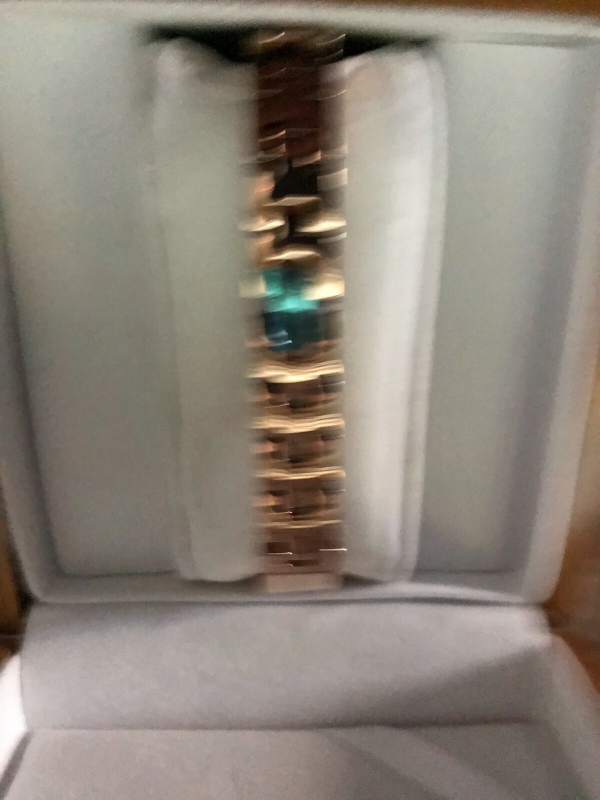 TruWood Venus Rose Gold SS Light Maple Wood Rose Gold Watch New (Dead Battery)