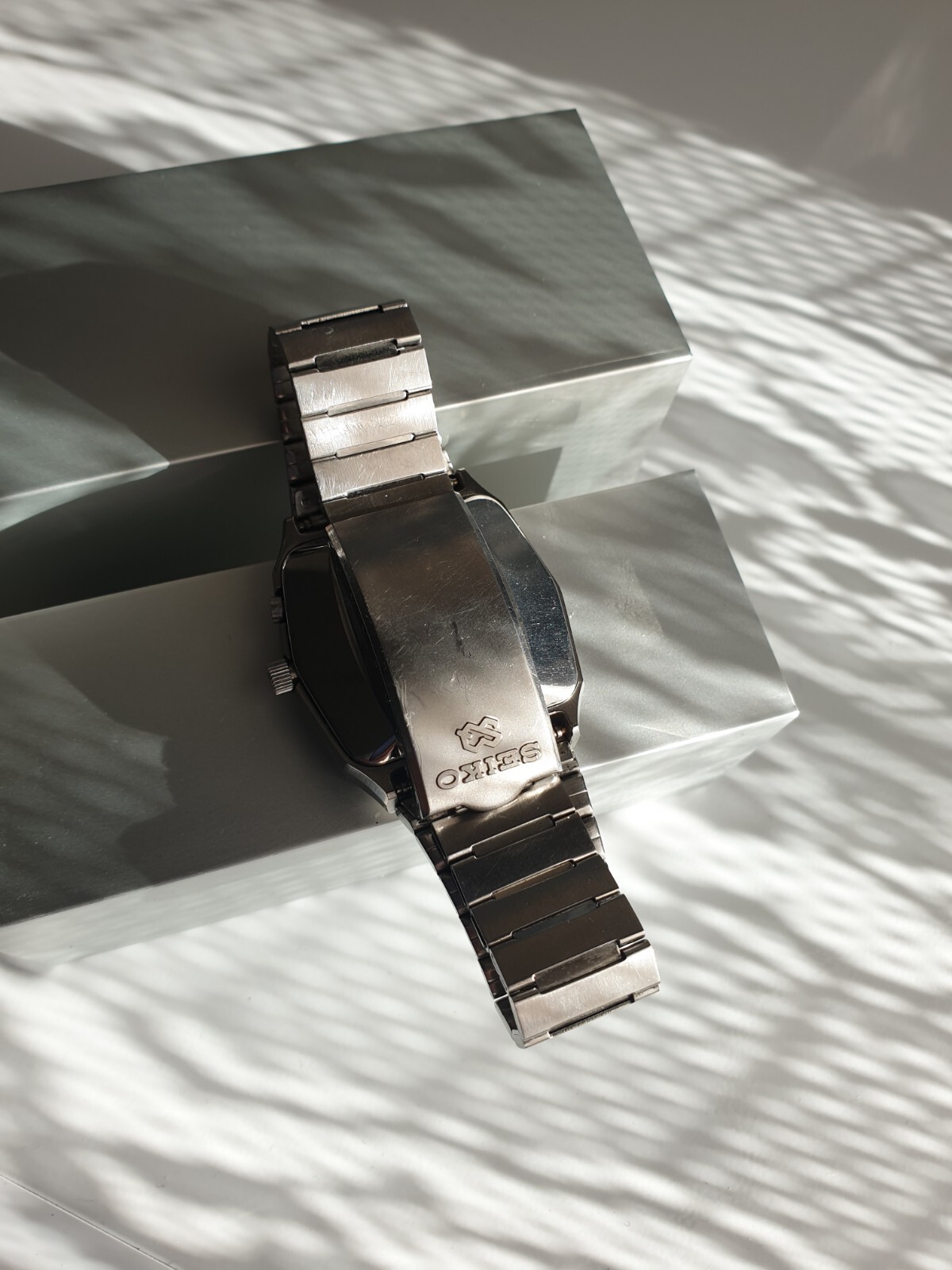 Orologio Seiko Digitale 0139-5019 Lcd Vintage Good