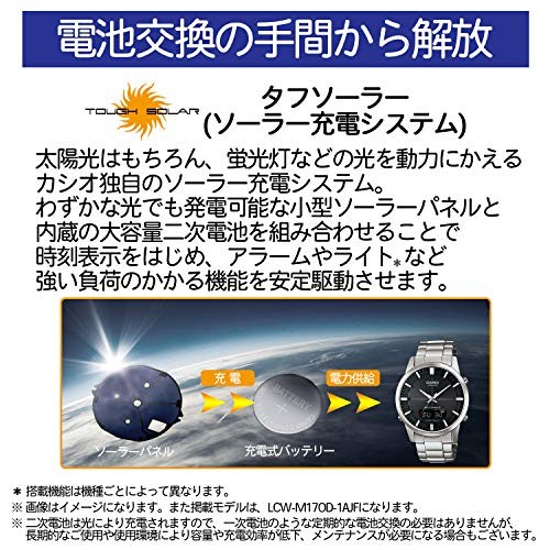 Casio STW-1000-8JH Men’s Gray Stainless Steel Analog Digital Watch Collection