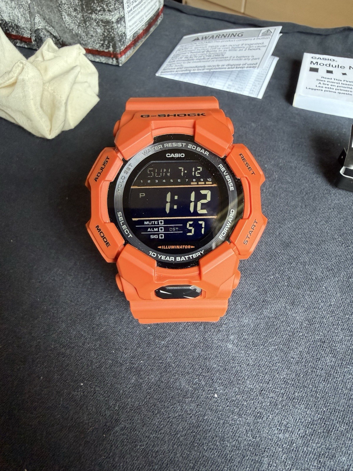 Casio G-Shock GD-010-4 10 Year Battery Watch