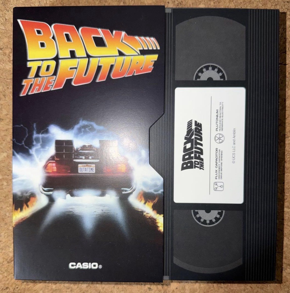 CASIO Back To The Future Collaboration Watch CA-500WEBF-1AJR Limited Edition jp
