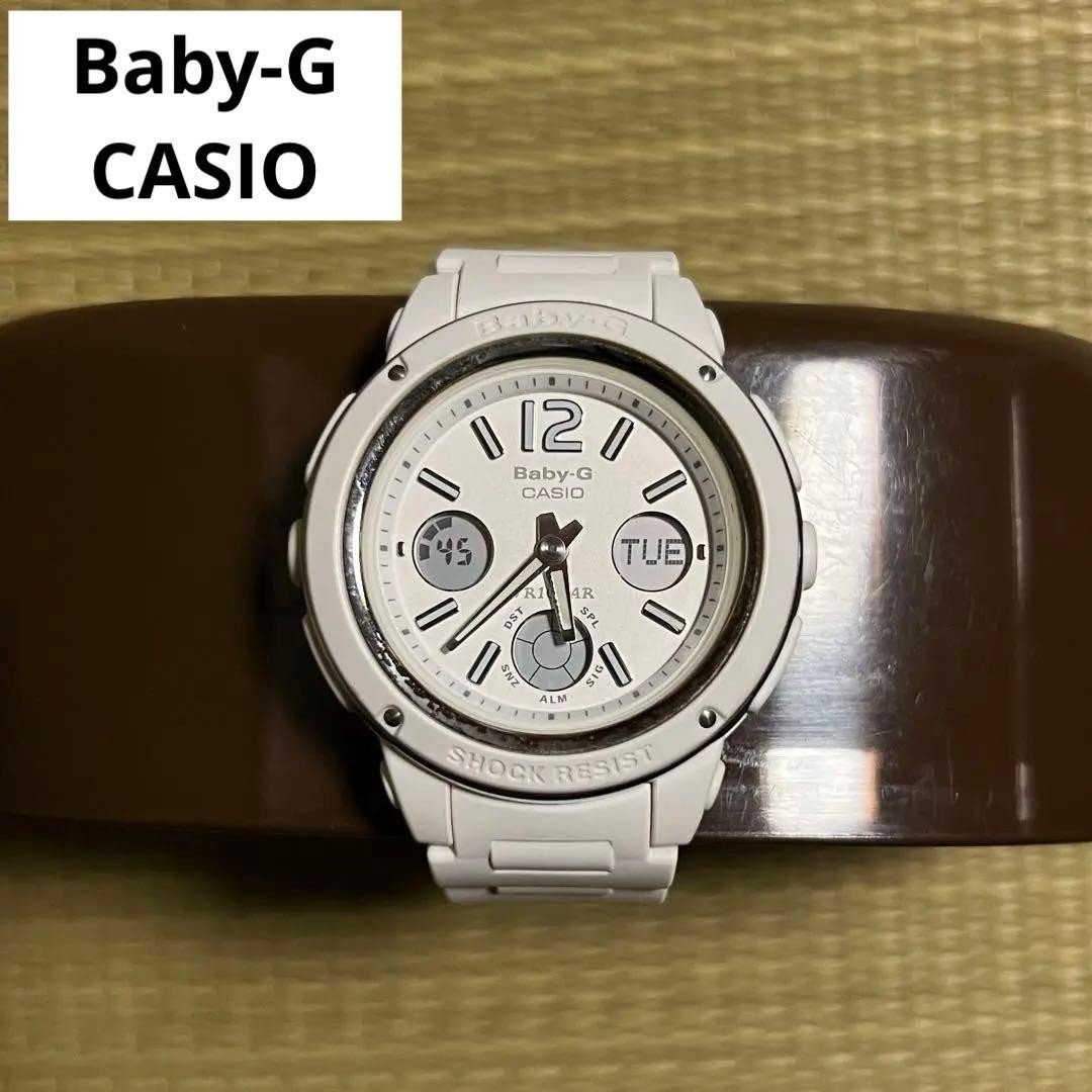 Excellent condition Baby-G CASIO BGA-150 watch, white.